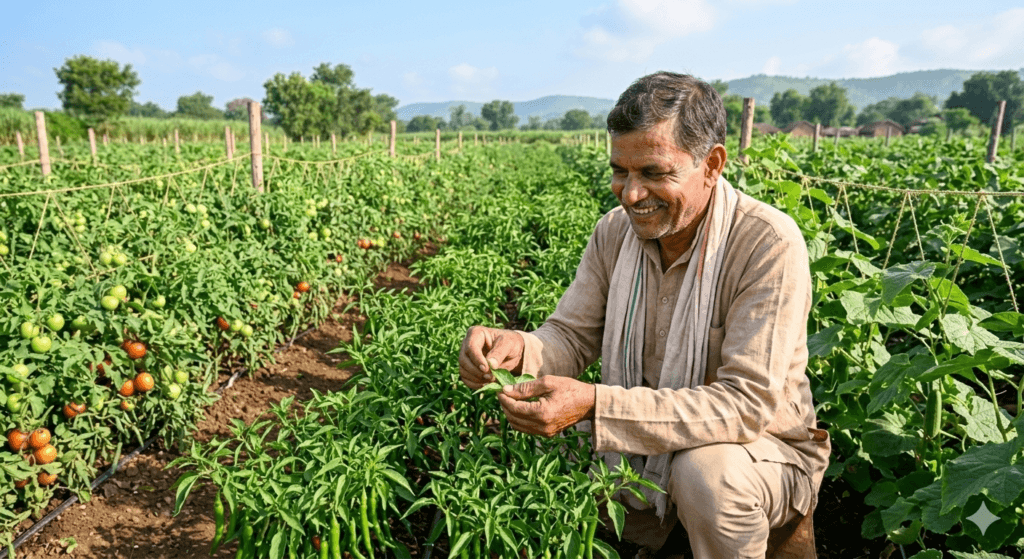कॅल्शियम नायट्रेट खत भाजीपाला पिकांसाठी